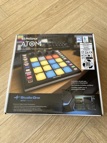 Presonus atom production and - atom,