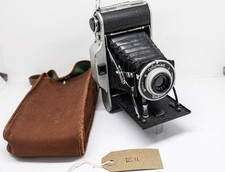Coronet Rapide Folding Vintage Camera & Case (E11)