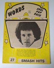 Words record song book - words,