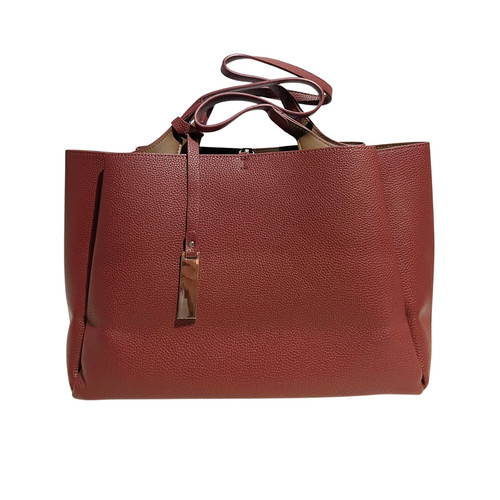 Women tote bag burgundy - women's,