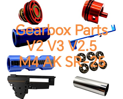Airsoft aeg gearbox - gearbox, parts