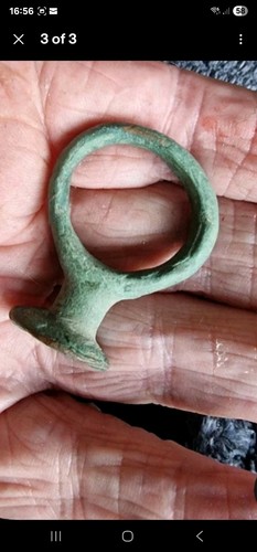 Original bronze celtic - , terret