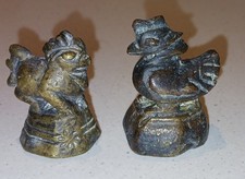 A pair of antique opium