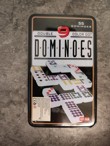 Dominoes double color dot - double,