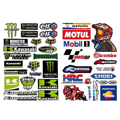 40x stickers sheets - 40x, a4