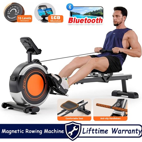 Magnetic rowing machine - machine, rower