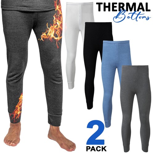 Pack mens thermal trousers - mens,