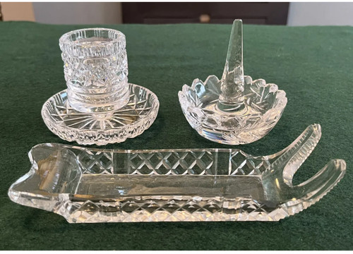 Glass crystal dressing - glass,