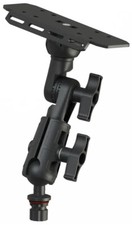 Tilting aluminium platform for