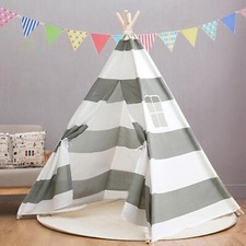 Kids large canvas indian tent - kids,