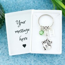 Bagpipes keyring personalised - bagpipes, keyring,
