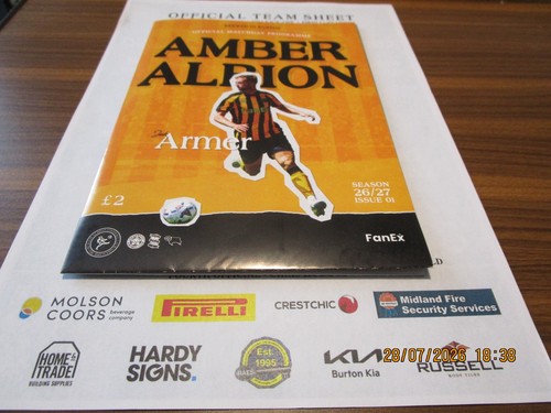Burton albion derby - burton,