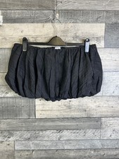 Jaded London Micro Mini Skirt Size UK 10 Black Puffball Urban Outfitters y2k