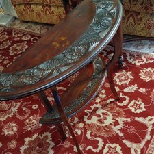 Side table Antique, Half Moon