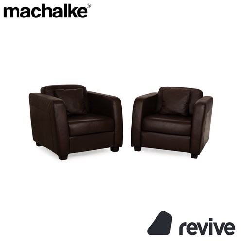 Machalke leather armchair set - armchair,