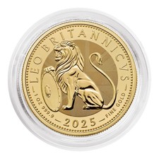 1 oz gold coin The British Lion 2025 gold Bullion 24ct