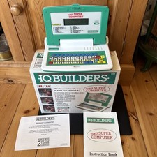 FIRST SUPER COMPUTER V.RARE NEW IN BOX VINTAGE KIDS TOY. IQ BUILDERS - COMPLETE