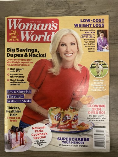 Woman world magazine june - woman’s,