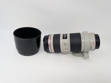 Canon EF 70-200 mm F/4 L IS USM Hood, Tripod Ring & Hoya UV Filter. 