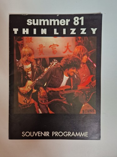 Thin lizzy summer 1981 - thin,