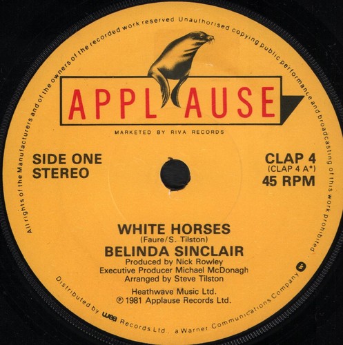 Belinda sinclair white horses - sinclair,