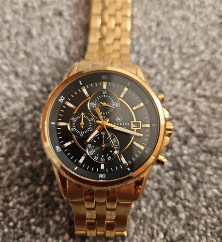 Accurist gents chronograph - gents,