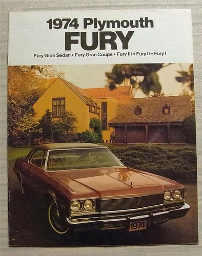 Plymouth fury 1974 usa car - fury,