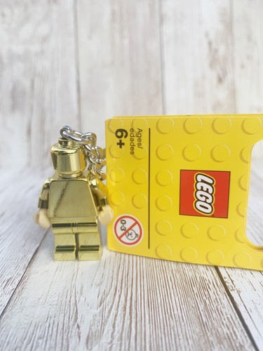 Gold minifigure official lego - official,