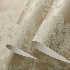 Embossed Floral Wall Paper