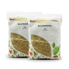 Organic Basmati Brown Rice 5kg | BWFO | Free UK Mainland P&P