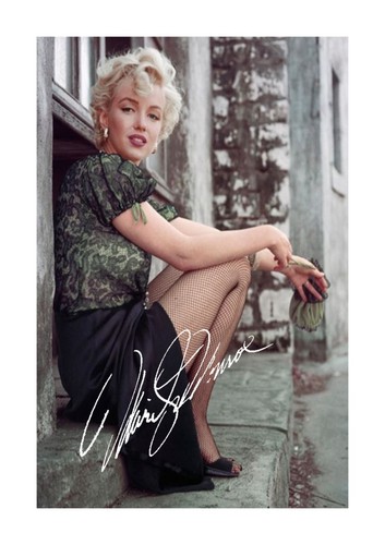 Marilyn monroe with quote - marilyn,
