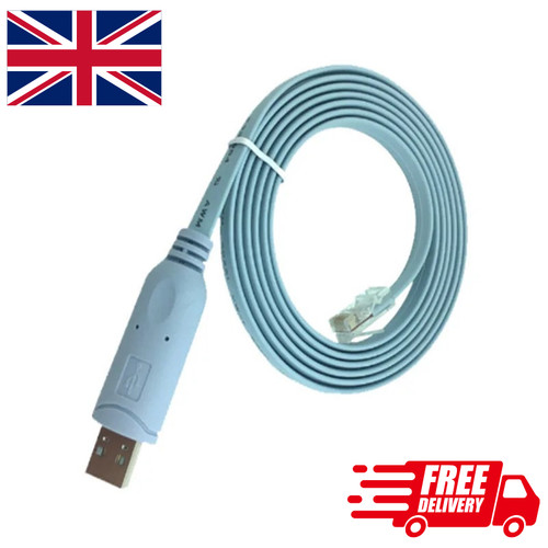 Blue usb rj45 - blue, serial