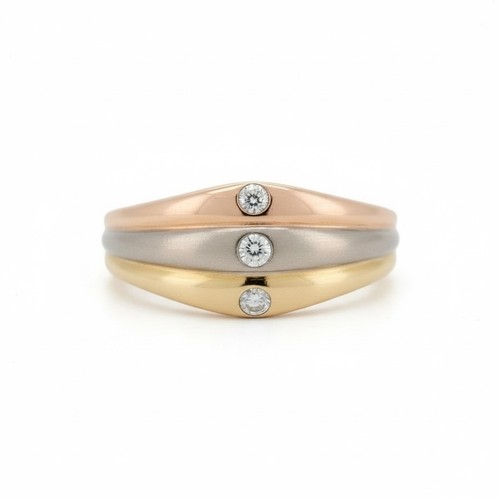 Cartier three tone gold - cartier, three-tone