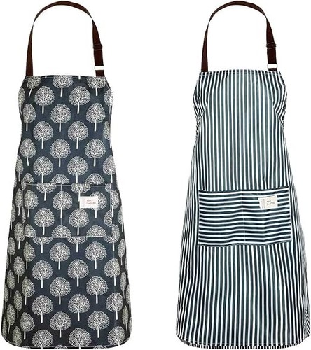 Lanzn 2pcs pvc - apron, plastic