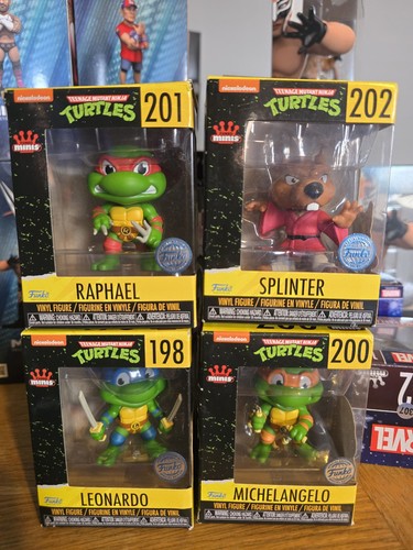 Funko minis tmnt bundle - minis,