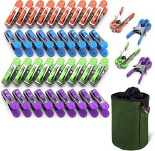 VOUNOT 40 Strong Clothes Pegs