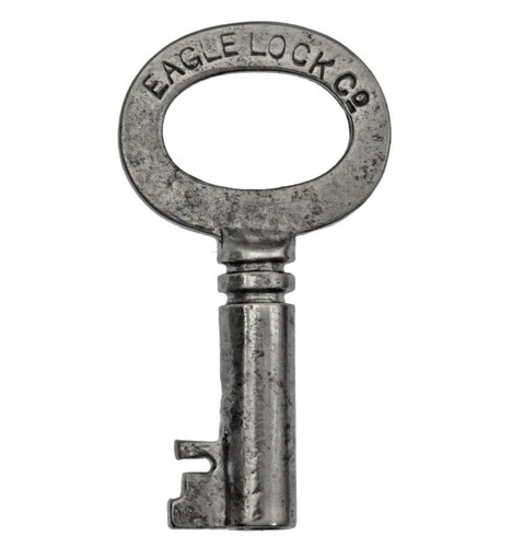Eagle lock steamer trunk - lock,
