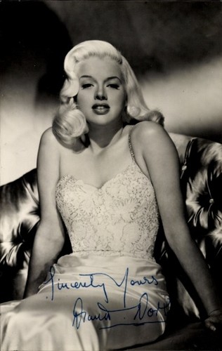 Photo postcard actress - photo, diana