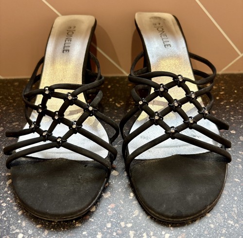 Vintage jonelle black caged - vintage,
