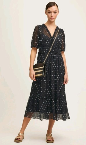 Bnwt bennett black polka - lk,