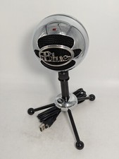 Logitech Blue Snowball USB microphone wired mic + stand for creators aluminium