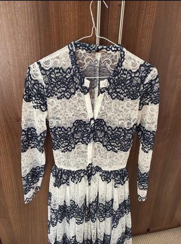 Maje rayela two tone navy - rayela,