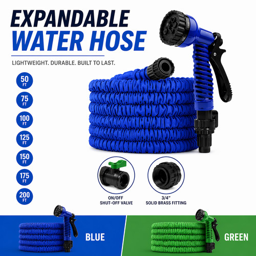 Expandable garden hose pipe - expandable,