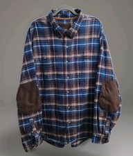 CQR Mens XXL Blue Plaid