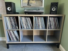 IKEA Kallax Cube Vinyl Record Storage Unit
