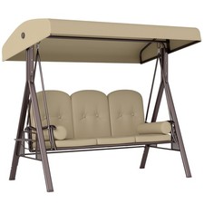 Outsunny 3 Seater Garden Swing