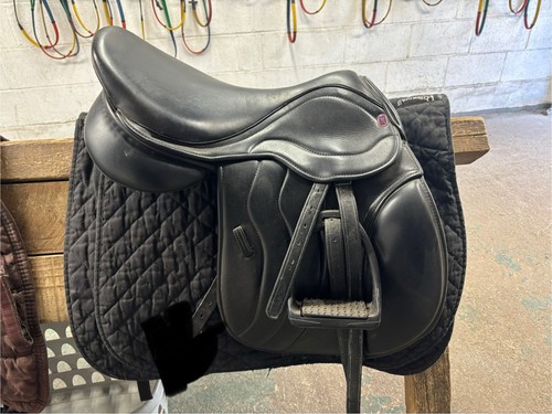Ava saddle black flair - black,
