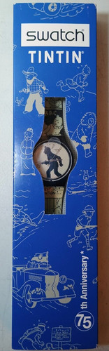 2004 swatch happy birthday tin - happy,