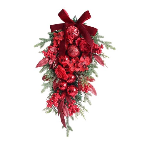 Christmas teardrop swag - christmas,