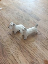 Cath Kidston Salt and Pepper Pots Billie Dog Stanley Dog